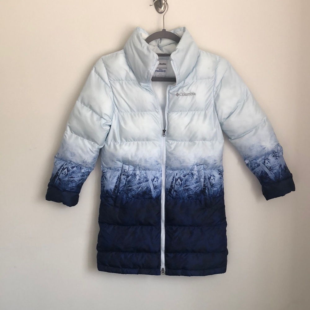 Girls Columbia Frozen 2 winter jacket